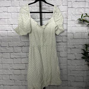 FAITHFULL THE BRAND Dulcia Mini Dress in Jardin Floral Print